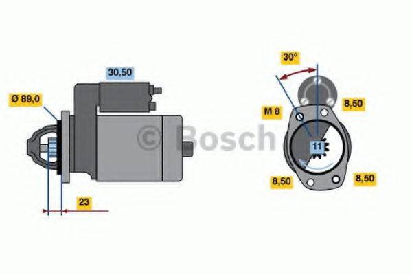 BOSCH 1541 Стартер