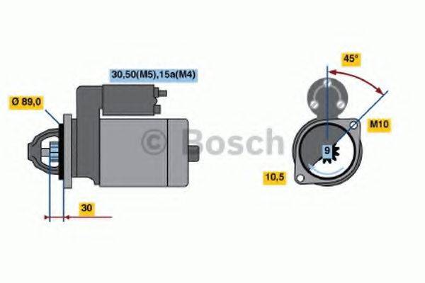 BOSCH 1574 Стартер