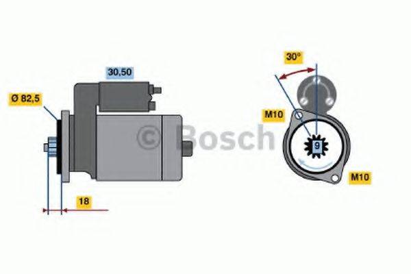 BOSCH 1579 Стартер