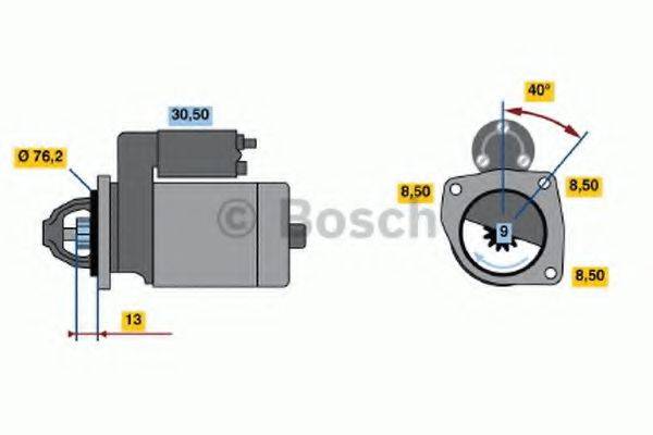 BOSCH 1691 Стартер