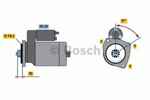 BOSCH 1699 Стартер