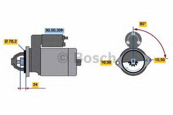 BOSCH 1715 Стартер
