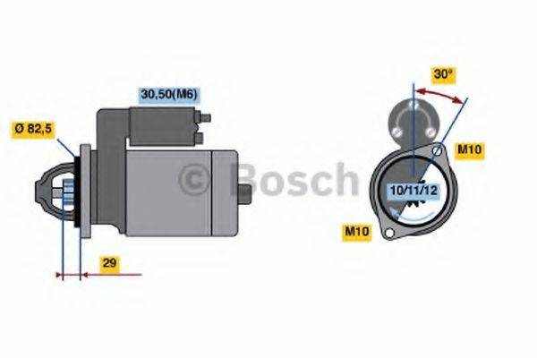 BOSCH 1726 Стартер