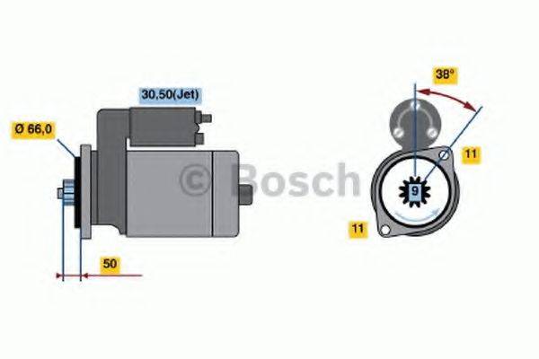 BOSCH 1745 Стартер
