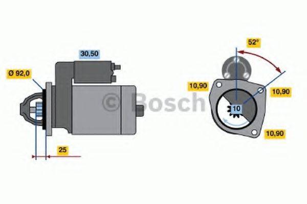 BOSCH 1751 Стартер