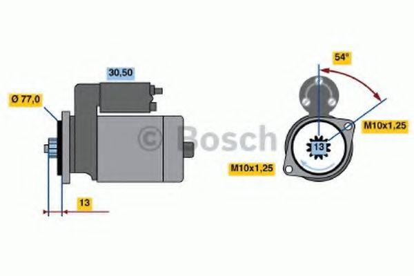 BOSCH 1761 Стартер