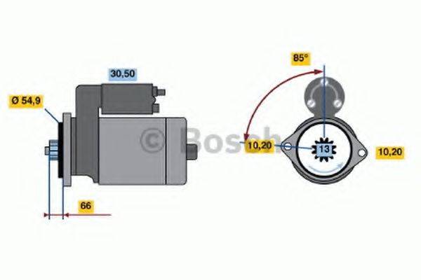 BOSCH 1764 Стартер