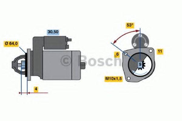 BOSCH 1784 Стартер