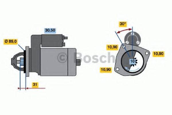 BOSCH 1786 Стартер