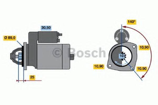 BOSCH 1788 Стартер