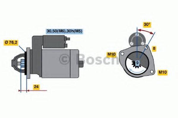 BOSCH 1846 Стартер