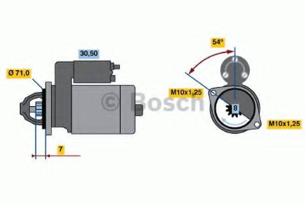 BOSCH 1856 Стартер