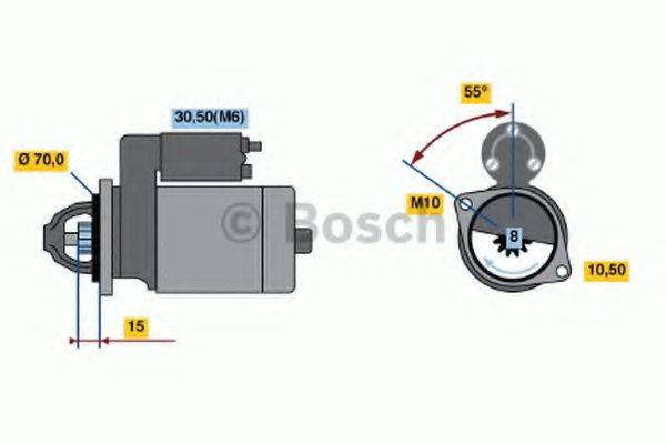 BOSCH 1863 Стартер