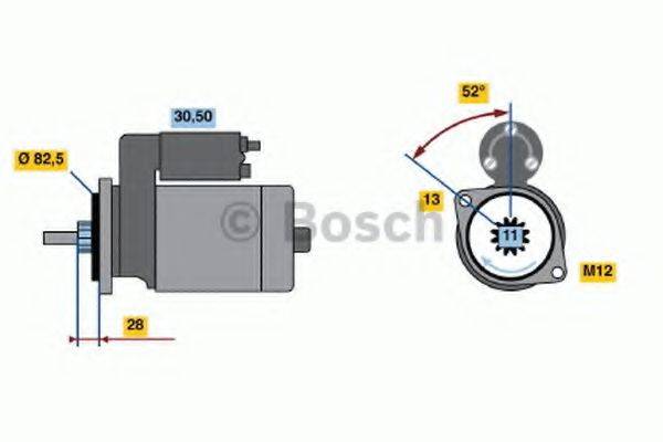 BOSCH 1875 Стартер