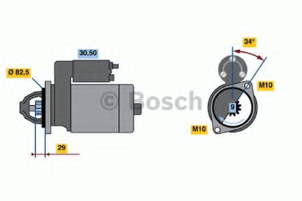 BOSCH 1885 Стартер