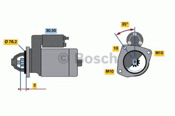 BOSCH 1891 Стартер