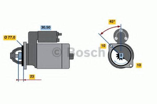 BOSCH 1909 Стартер