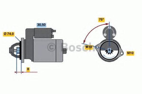 BOSCH 1911 Стартер