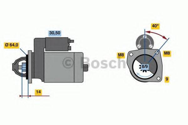 BOSCH 1930 Стартер