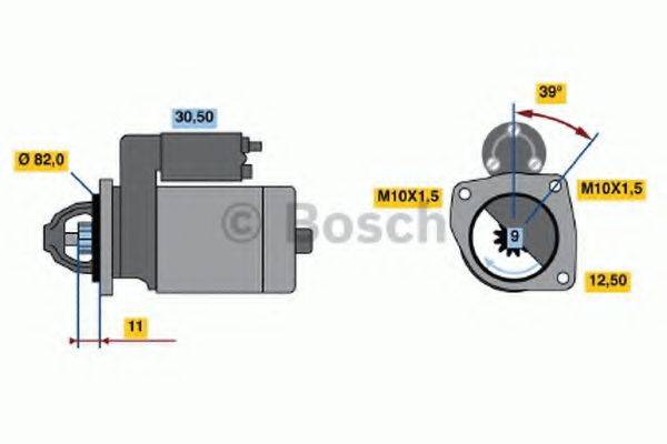 BOSCH 1991 Стартер