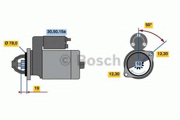 BOSCH 2000 Стартер
