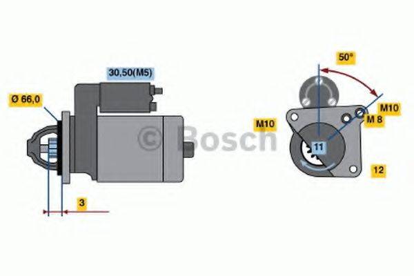 BOSCH 2013 Стартер