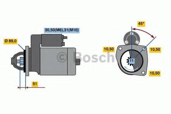 BOSCH 2019 Стартер