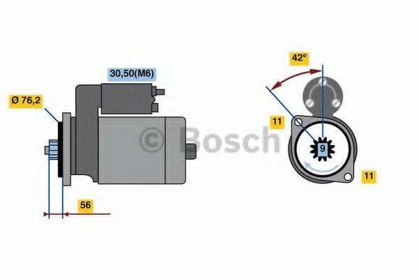 BOSCH 2021 Стартер