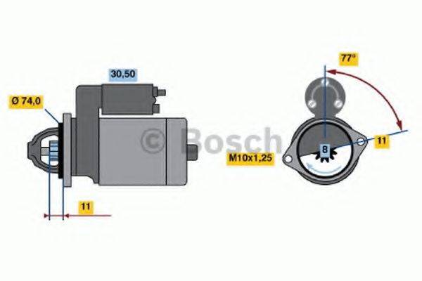 BOSCH 2053 Стартер