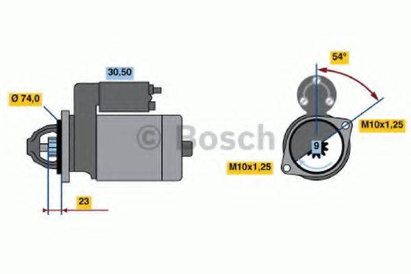 BOSCH 2061 Стартер