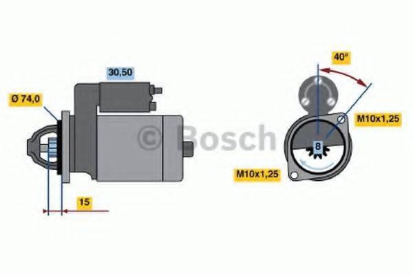BOSCH 2064 Стартер