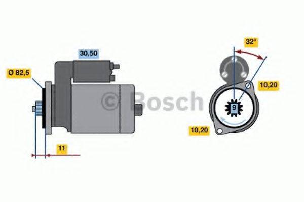 BOSCH 2068 Стартер