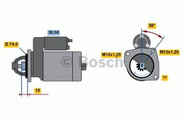 BOSCH 2073 Стартер