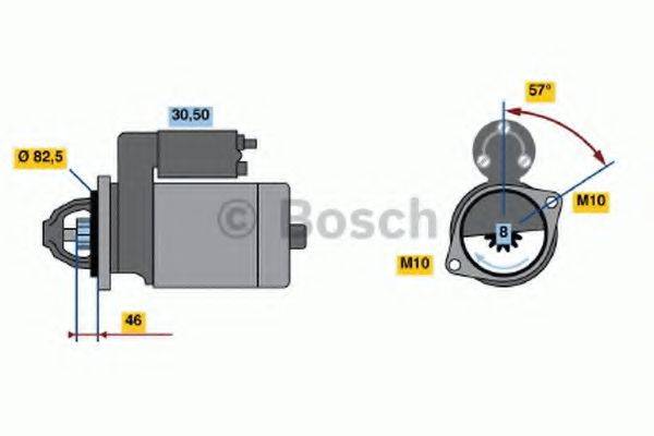 BOSCH 2082 Стартер
