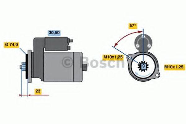 BOSCH 2083 Стартер
