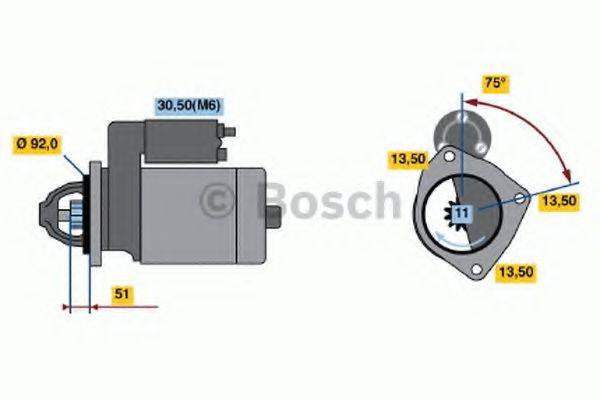 BOSCH 2088 Стартер