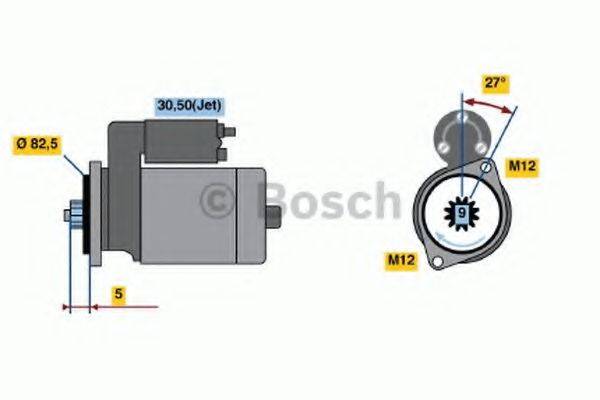BOSCH 2122 Стартер