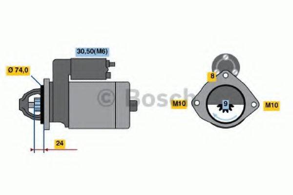 BOSCH 2123 Стартер
