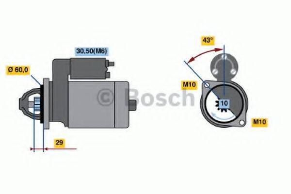 BOSCH 2131 Стартер