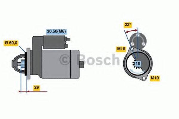 BOSCH 2132 Стартер