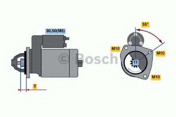 BOSCH 2167 Стартер