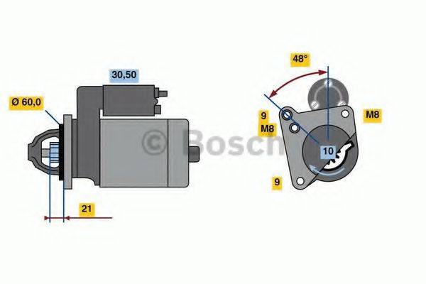 BOSCH 2197 Стартер