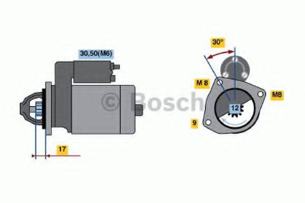 BOSCH 2212 Стартер
