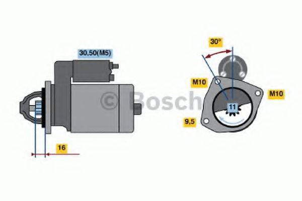 BOSCH 2213 Стартер