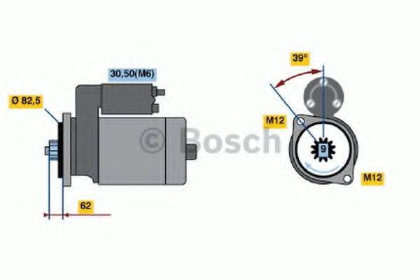 BOSCH 2246 Стартер