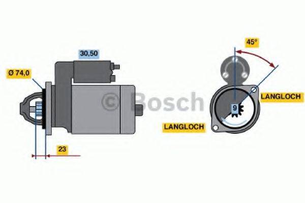 BOSCH 2248 Стартер