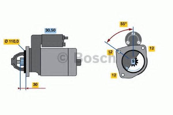 BOSCH 2255 Стартер
