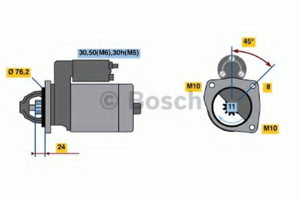BOSCH 2258 Стартер