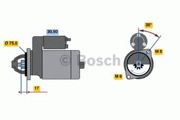 BOSCH 2260 Стартер