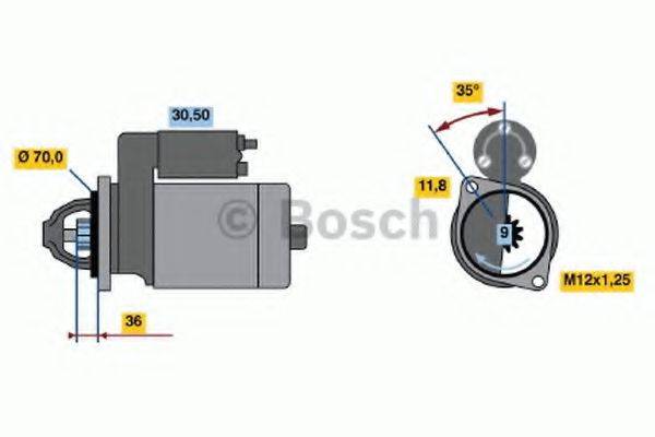 BOSCH 2261 Стартер
